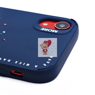 Чехол-накладка для Apple iPhone XR (овечка) (темно-синий) - SC335 Чехол-накладка для Apple iPhone XR (овечка) (темно-синий) - SC335