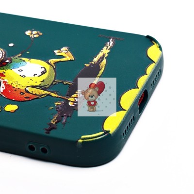 Чехол-накладка для Apple iPhone XR (собака) (темно-зеленый) - SC335 Чехол-накладка для Apple iPhone XR (собака) (темно-зеленый) - SC335