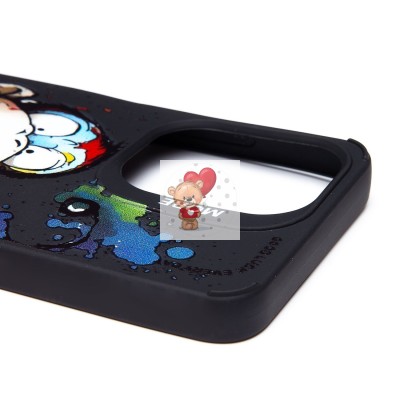 Чехол-накладка для Infinix Hot 30i (обезьяна) (черный) - SC335