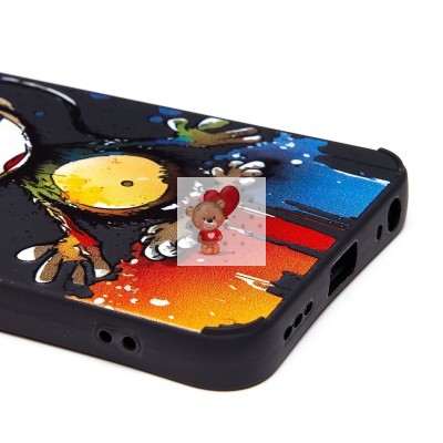 Чехол-накладка для Infinix Hot 30i (обезьяна) (черный) - SC335