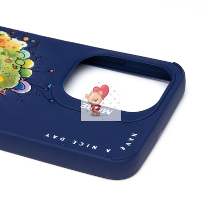 Чехол-накладка для Infinix Hot 30i (овечка) (темно-синий) - SC335