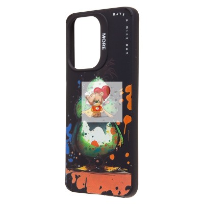 Чехол-накладка для Infinix Hot 30i (утка) (черный) - SC335 Чехол-накладка для Infinix Hot 30i (утка) (черный) - SC335