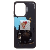 Чехол-накладка для Infinix Hot 30i (черный кот) (черный) - SC335