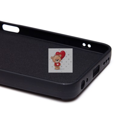 Чехол-накладка для Infinix Hot 30i (черный кот) (черный) - SC335 Чехол-накладка для Infinix Hot 30i (черный кот) (черный) - SC335