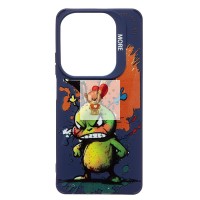 Чехол-накладка для Infinix Hot 40 Pro (заяц) (темно-синий) - SC335 Чехол-накладка для Infinix Hot 40 Pro (заяц) (темно-синий) - SC335