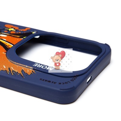 Чехол-накладка для Infinix Hot 40 Pro (заяц) (темно-синий) - SC335 Чехол-накладка для Infinix Hot 40 Pro (заяц) (темно-синий) - SC335