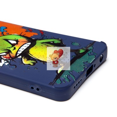 Чехол-накладка для Infinix Hot 40 Pro (заяц) (темно-синий) - SC335 Чехол-накладка для Infinix Hot 40 Pro (заяц) (темно-синий) - SC335