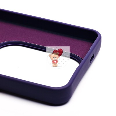 Чехол-накладка для Infinix Hot 40 Pro (кот) (фиолетовый) - SC335 Чехол-накладка для Infinix Hot 40 Pro (кот) (фиолетовый) - SC335