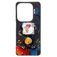 Чехол-накладка для Infinix Hot 40 Pro (обезьяна) (черный) - SC335 Чехол-накладка для Infinix Hot 40 Pro (обезьяна) (черный) - SC335