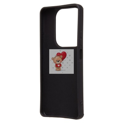 Чехол-накладка для Infinix Hot 40 Pro (обезьяна) (черный) - SC335 Чехол-накладка для Infinix Hot 40 Pro (обезьяна) (черный) - SC335