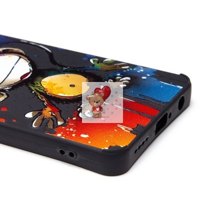 Чехол-накладка для Infinix Hot 40 Pro (обезьяна) (черный) - SC335 Чехол-накладка для Infinix Hot 40 Pro (обезьяна) (черный) - SC335