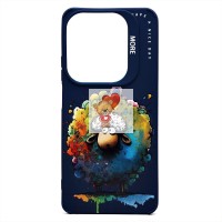 Чехол-накладка для Infinix Hot 40 Pro (овечка) (темно-синий) - SC335 Чехол-накладка для Infinix Hot 40 Pro (овечка) (темно-синий) - SC335