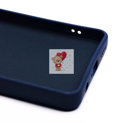 Чехол-накладка для Infinix Hot 40 Pro (овечка) (темно-синий) - SC335 Чехол-накладка для Infinix Hot 40 Pro (овечка) (темно-синий) - SC335