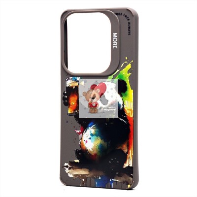 Чехол-накладка для Infinix Hot 40 Pro (панда) (серый) - SC335 Чехол-накладка для Infinix Hot 40 Pro (панда) (серый) - SC335