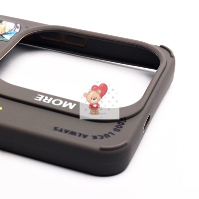 Чехол-накладка для Infinix Hot 40 Pro (панда) (серый) - SC335 Чехол-накладка для Infinix Hot 40 Pro (панда) (серый) - SC335