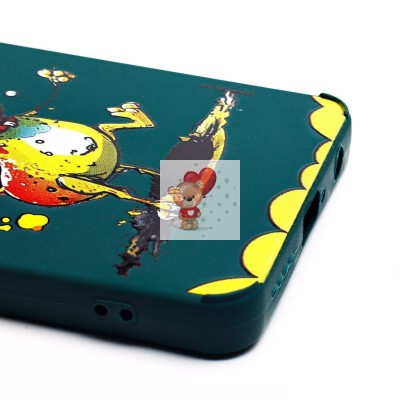 Чехол-накладка для Infinix Hot 40 Pro (собака) (темно-зеленый) - SC335