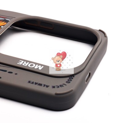 Чехол-накладка для Infinix Hot 40 Pro (тигр) (серый) - SC335