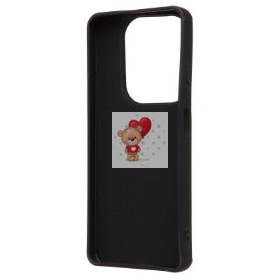 Чехол-накладка для Infinix Hot 40 Pro (утка) (черный) - SC335