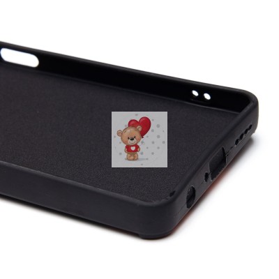 Чехол-накладка для Infinix Hot 40 Pro (утка) (черный) - SC335