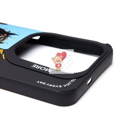 Чехол-накладка для Infinix Hot 40 Pro (черный кот) (черный) - SC335