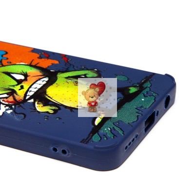 Чехол-накладка для Infinix Hot 40 (заяц) (темно-синий) - SC335 Чехол-накладка для Infinix Hot 40 (заяц) (темно-синий) - SC335