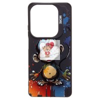 Чехол-накладка для Infinix Hot 40 (обезьяна) (черный) - SC335 Чехол-накладка для Infinix Hot 40 (обезьяна) (черный) - SC335