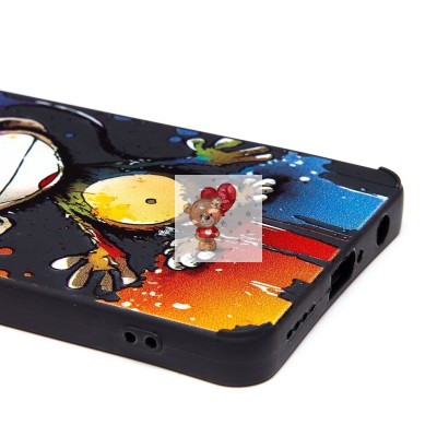 Чехол-накладка для Infinix Hot 40 (обезьяна) (черный) - SC335 Чехол-накладка для Infinix Hot 40 (обезьяна) (черный) - SC335