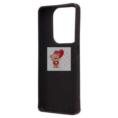 Чехол-накладка для Infinix Hot 40 (обезьяна) (черный) - SC335 Чехол-накладка для Infinix Hot 40 (обезьяна) (черный) - SC335