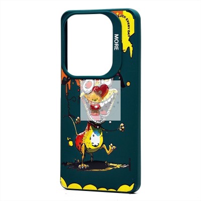 Чехол-накладка для Infinix Hot 40 (собака) (темно-зеленый) - SC335 Чехол-накладка для Infinix Hot 40 (собака) (темно-зеленый) - SC335