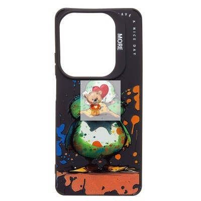 Чехол-накладка для Infinix Hot 40 (утка) (черный) - SC335 Чехол-накладка для Infinix Hot 40 (утка) (черный) - SC335