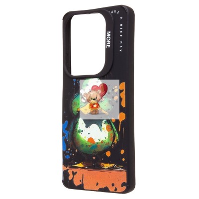 Чехол-накладка для Infinix Hot 40 (утка) (черный) - SC335 Чехол-накладка для Infinix Hot 40 (утка) (черный) - SC335