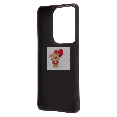 Чехол-накладка для Infinix Hot 40 (утка) (черный) - SC335 Чехол-накладка для Infinix Hot 40 (утка) (черный) - SC335