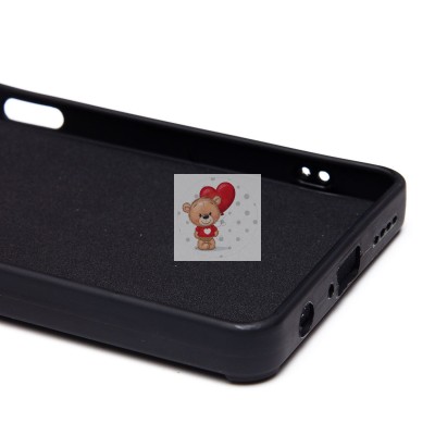 Чехол-накладка для Infinix Hot 40 (утка) (черный) - SC335 Чехол-накладка для Infinix Hot 40 (утка) (черный) - SC335