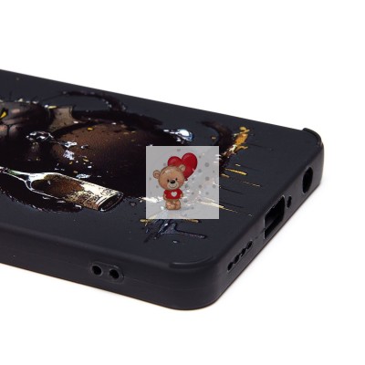 Чехол-накладка для Infinix Hot 40 (черный кот) (черный) - SC335 Чехол-накладка для Infinix Hot 40 (черный кот) (черный) - SC335