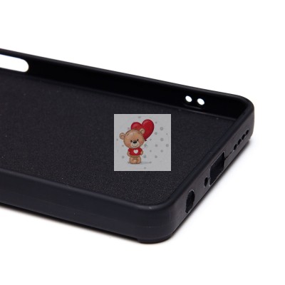 Чехол-накладка для Infinix Hot 40 (черный кот) (черный) - SC335 Чехол-накладка для Infinix Hot 40 (черный кот) (черный) - SC335