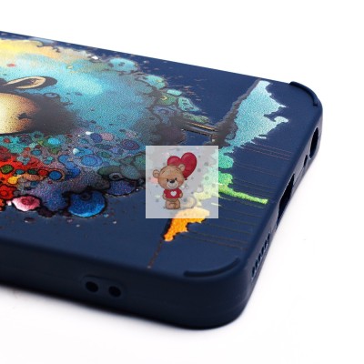 Чехол-накладка для Infinix Hot 40i (овечка) (темно-синий) - SC335 Чехол-накладка для Infinix Hot 40i (овечка) (темно-синий) - SC335