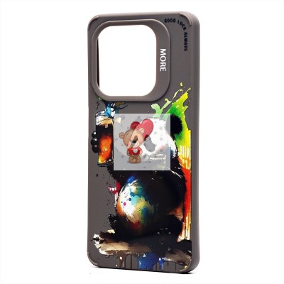 Чехол-накладка для Infinix Hot 40i (панда) (серый) - SC335 Чехол-накладка для Infinix Hot 40i (панда) (серый) - SC335