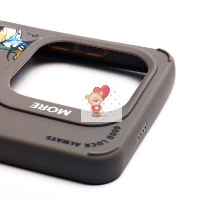 Чехол-накладка для Infinix Hot 40i (панда) (серый) - SC335 Чехол-накладка для Infinix Hot 40i (панда) (серый) - SC335