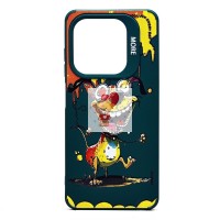 Чехол-накладка для Infinix Hot 40i (собака) (темно-зеленый) - SC335