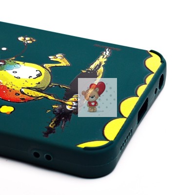 Чехол-накладка для Infinix Hot 40i (собака) (темно-зеленый) - SC335