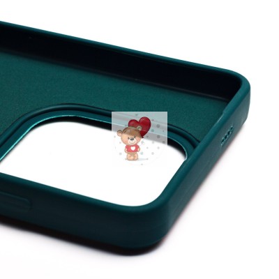 Чехол-накладка для Infinix Hot 40i (собака) (темно-зеленый) - SC335