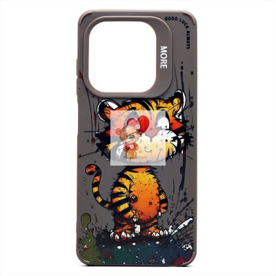 Чехол-накладка для Infinix Hot 40i (тигр) (серый) - SC335 Чехол-накладка для Infinix Hot 40i (тигр) (серый) - SC335