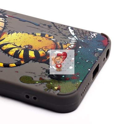Чехол-накладка для Infinix Hot 40i (тигр) (серый) - SC335
