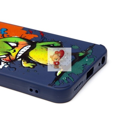 Чехол-накладка для Infinix Smart 8 (заяц) (темно-синий) - SC335 Чехол-накладка для Infinix Smart 8 (заяц) (темно-синий) - SC335