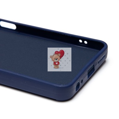 Чехол-накладка для Infinix Smart 8 (заяц) (темно-синий) - SC335 Чехол-накладка для Infinix Smart 8 (заяц) (темно-синий) - SC335