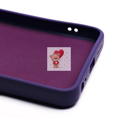 Чехол-накладка для Infinix Smart 8 (кот) (фиолетовый) - SC335 Чехол-накладка для Infinix Smart 8 (кот) (фиолетовый) - SC335