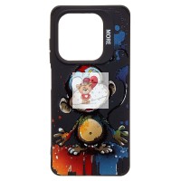 Чехол-накладка для Infinix Smart 8 (обезьяна) (черный) - SC335 Чехол-накладка для Infinix Smart 8 (обезьяна) (черный) - SC335