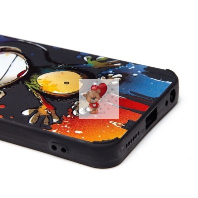 Чехол-накладка для Infinix Smart 8 (обезьяна) (черный) - SC335 Чехол-накладка для Infinix Smart 8 (обезьяна) (черный) - SC335