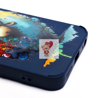 Чехол-накладка для Infinix Smart 8 (овечка) (темно-синий) - SC335 Чехол-накладка для Infinix Smart 8 (овечка) (темно-синий) - SC335