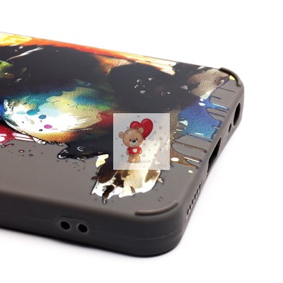 Чехол-накладка для Infinix Smart 8 (панда) (серый) - SC335 Чехол-накладка для Infinix Smart 8 (панда) (серый) - SC335